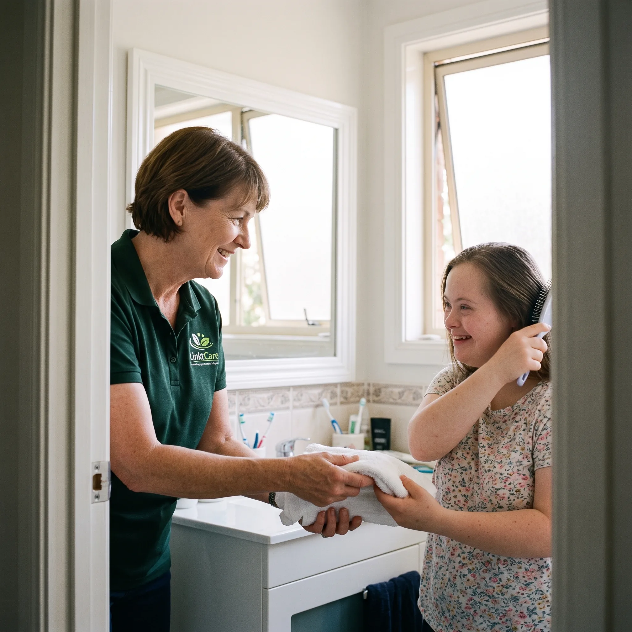 Personal care support at home
